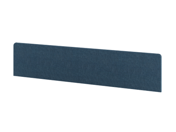 Экран фронтальный ЛДСП ткань Romeo 1650х370х32 512078-010 Деним