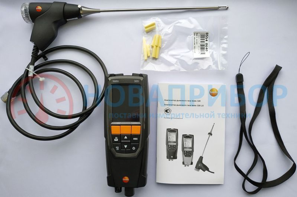 Газоанализатор testo 320 (комплект), Описание газоанализатора testo 320 (арт: 0563 3222)