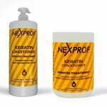 Nexxt Professional Кератин-кондиционер для реконструкции и выпрямления волос, 1000 мл