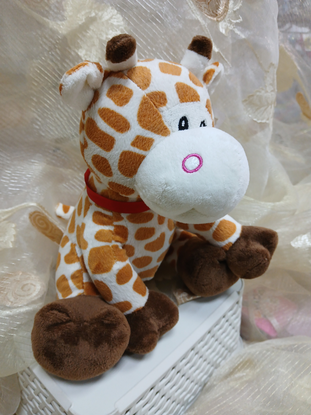 Жирафик, сидит, 24 см