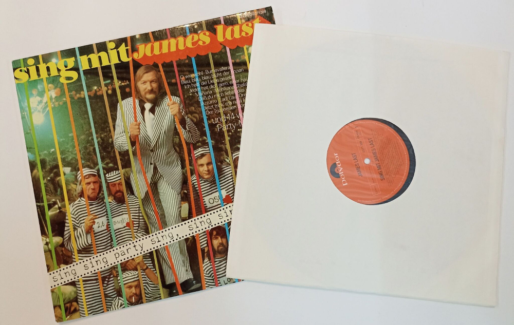 Винтажная виниловая пластинка LP James Last Sing Mit (Germany 1973)