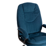 Кресло COMFORT LT (22) флок , синий, 32