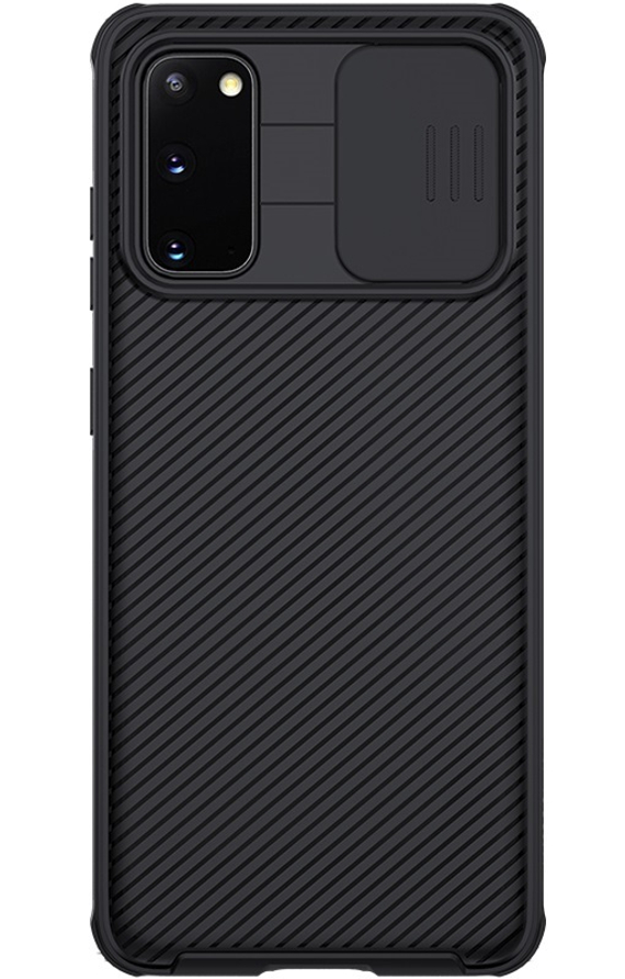 Чехол от Nillkin на Samsung Galaxy S20 с крышкой для защиты камеры, серия CamShield Pro Case