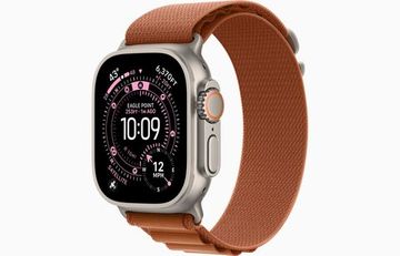 Умные часы Apple Watch Ultra 3, 49 мм, Natural Titanium Terra Cotta Alpine Loop M , бирюзовый