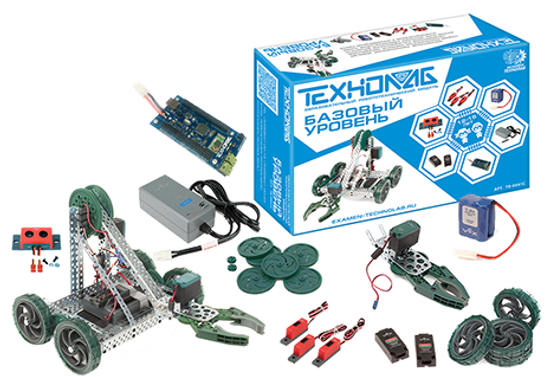 Стартовый робототехнический набор "Базовый уровень Ардуино"