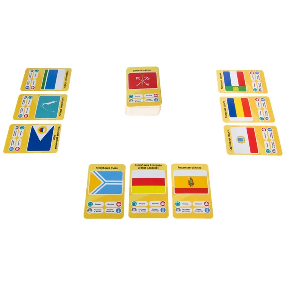 Настольная карточная игра Это факт! Россия
