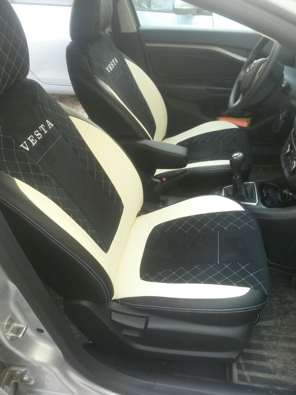 Чехлы Lada Vesta Премиум (Модель №4)