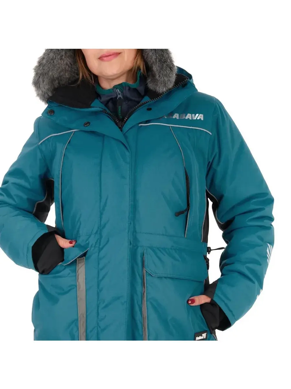 Костюм зимний ZABAVA 5/5 К, ATLANTIC BLUE/BLACK,