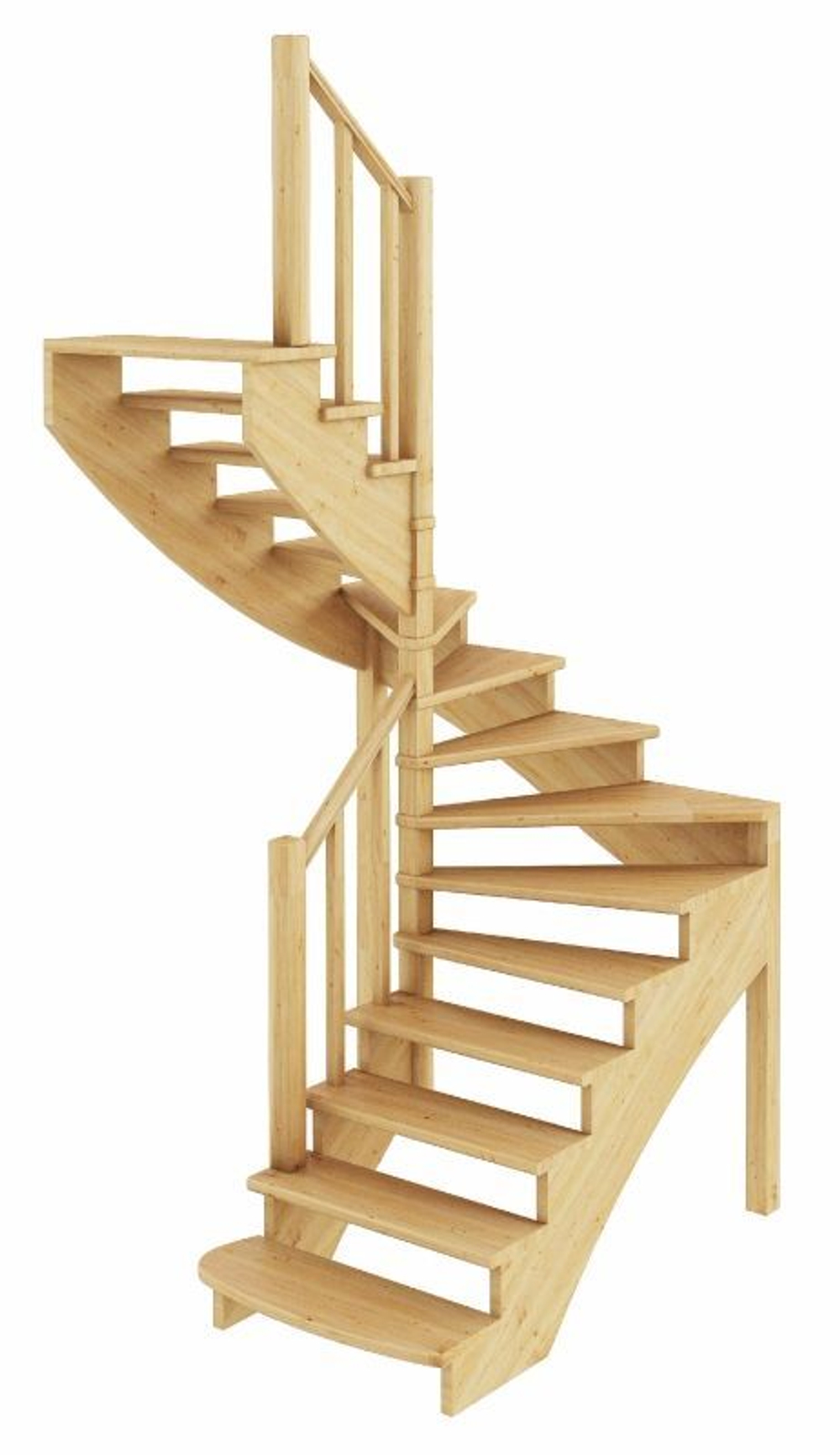 Лестница на второй этаж К-003м/1 Левая