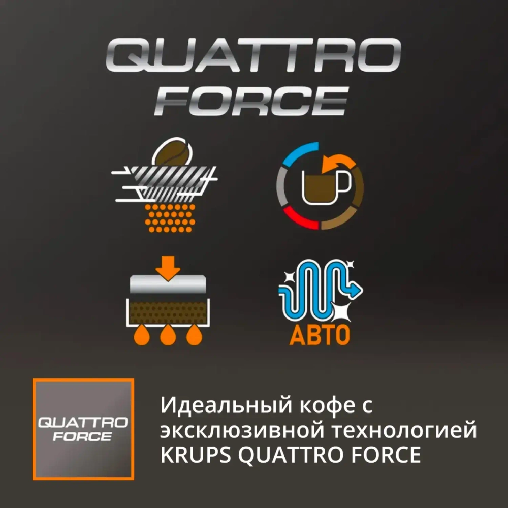 Автоматическая KRUPS Intuition Preference EA873810