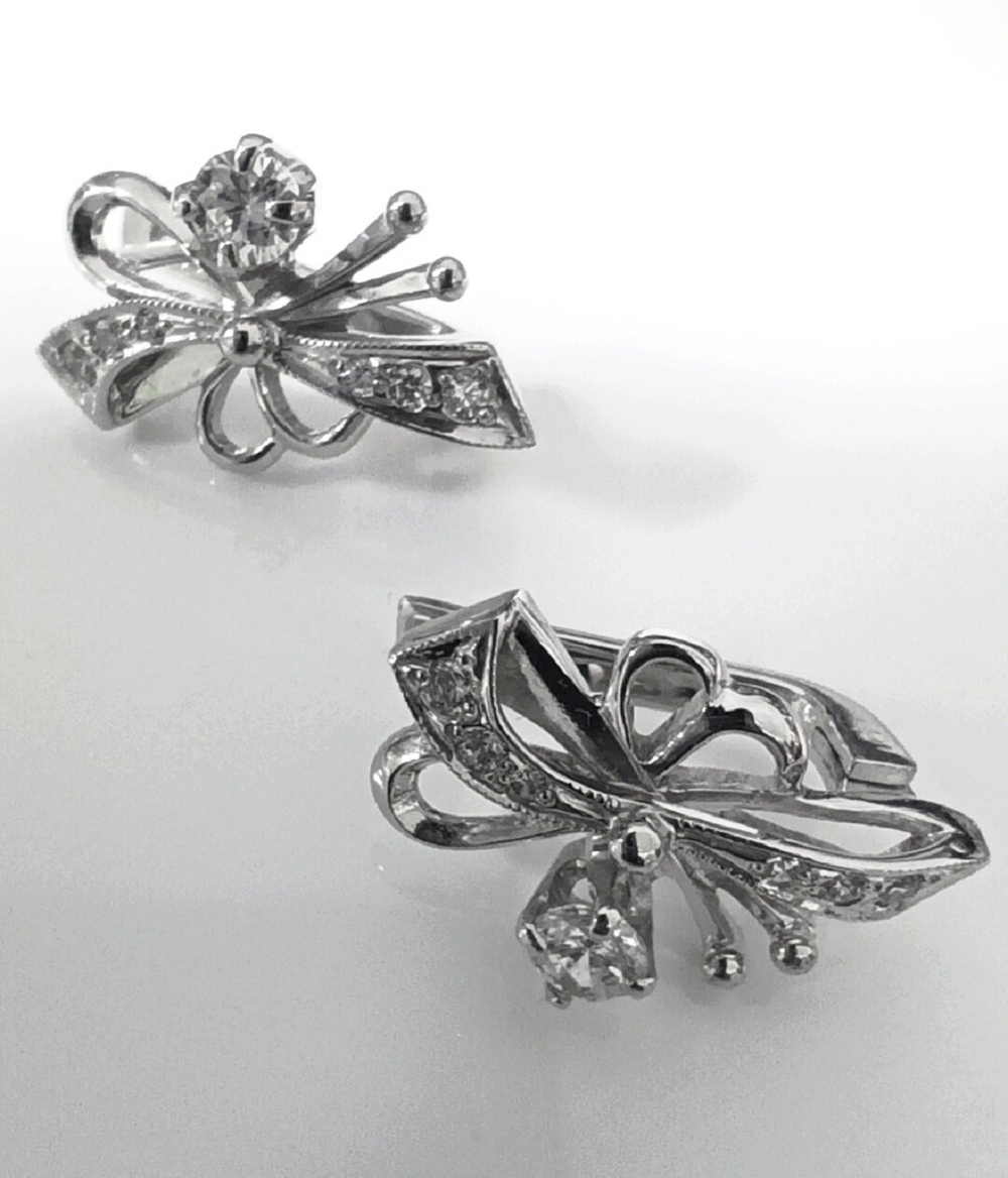 Серьги ювелирные Эстерелла, серебро 925*, родирование, фианит/Ф