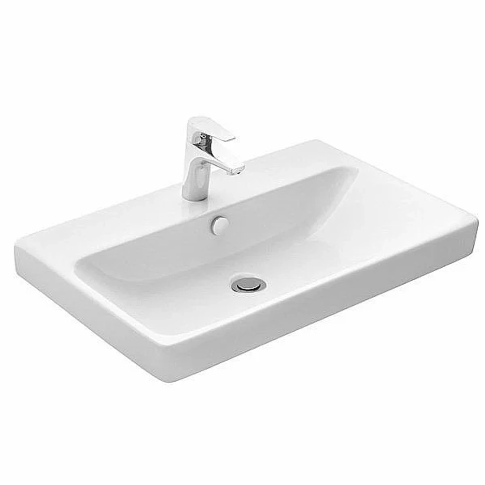 Тумба с раковиной Comforty Соло 00-00010978 70 дуб тёмно-коричнвый