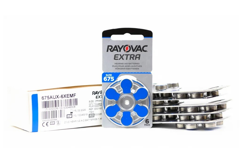 Rayovac ZA675 BL-6 уп.60