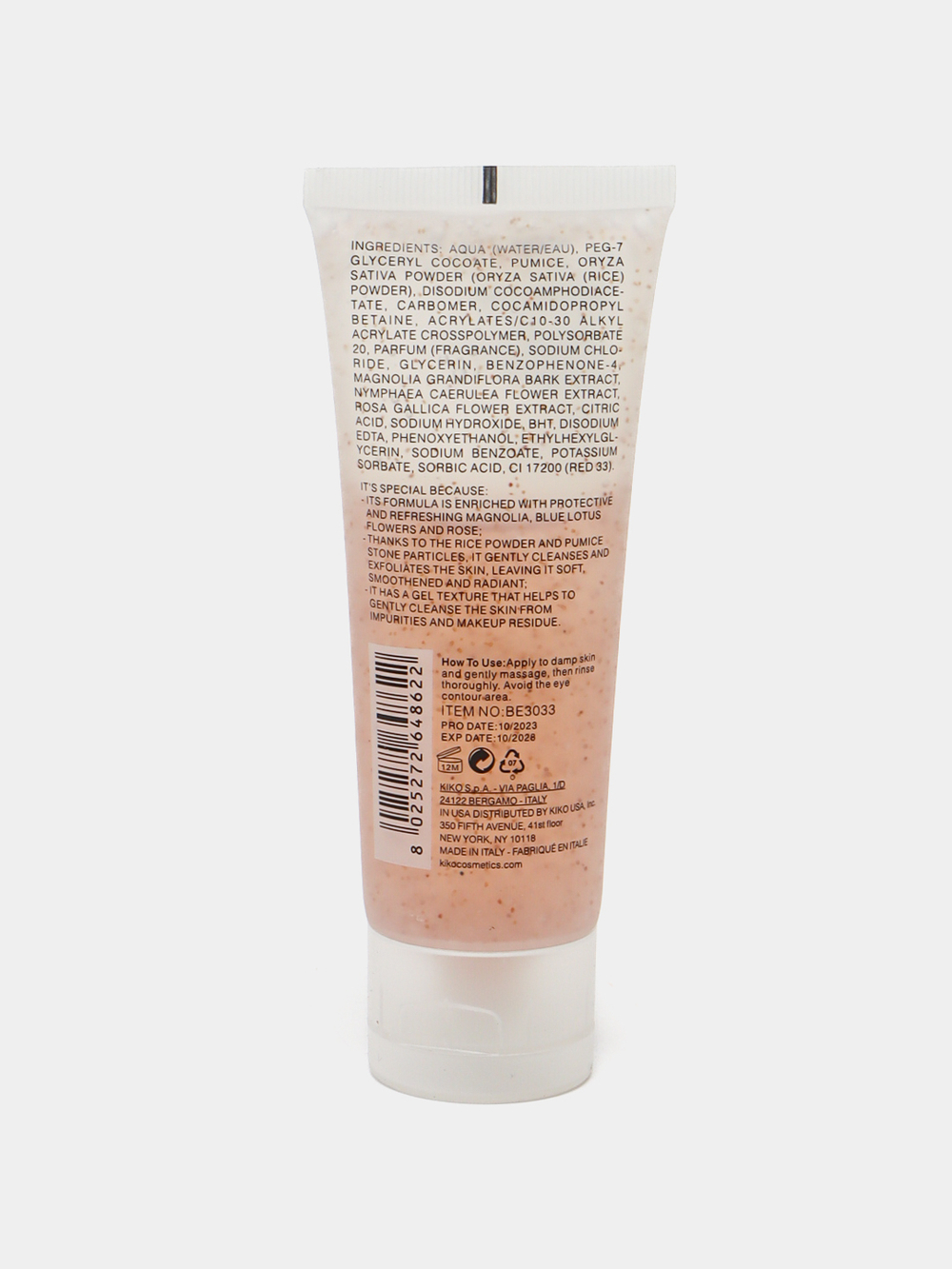скраб для лица KIKO MILANO Pure Clean Scrub
