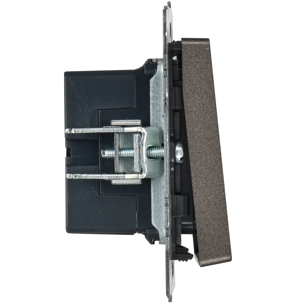 BRITE Кнопка звонка с индикацией для отелей 10А ВС10-1-9-БрТБ темная бронза IEK