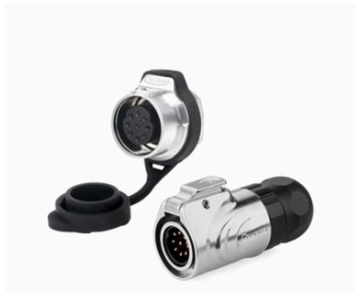 Водонепроницаемый разъем питания Cnlinko LP16 9 Pin Male+Female