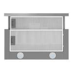 Кухонная вытяжка MAUNFELD VSQ 60 нержавеющая сталь/белое стекло фото 5
