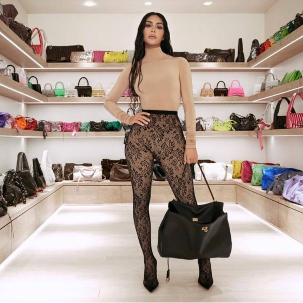 Женская сумка из натуральной кожи ягненка черного цвета