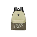 TURN UP Nylon Backpack Regular Unisex Brown