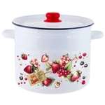 Кастрюля эмал цил Ягодки 9,0л ТМ Appetite