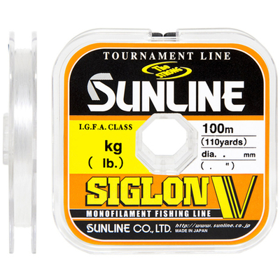 Леска Sunline Siglon V NEW 100м x10 0.063mm