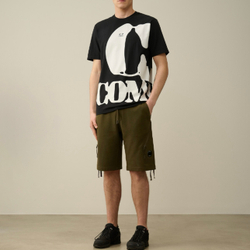 Шорты C.P. Company Diagonal Raised Zipped Pocket