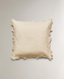 Zara Home наволочка декоративная из хлопка, зелёный · 2118/007