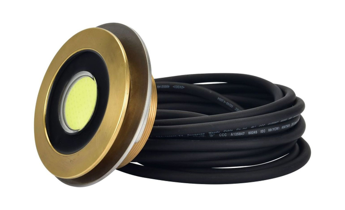 Подводный огонь JB35N зелёный, 30w, АкваИДЕЯ / AquaIDEA