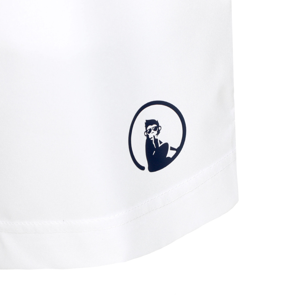 Мужские теннисные шорты Quiet Please Smash 2.0 Shorts Men - White, Dark Blue