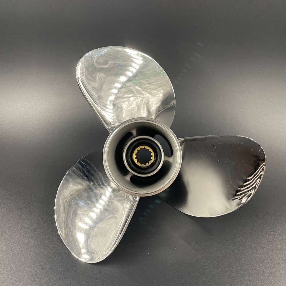 Гребной винт Yamaha 40-55, F30-60 Stella (3x11 3/8x14) (Сталь) (Polastorm)