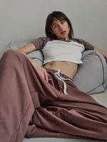 Топ One Two Raglan Crop Duo Tofu & Sinopia Fresco