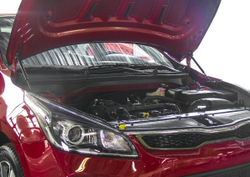 Газовые упоры капота АвтоУпор для Kia Rio IV 2017-2020/Rio X-Line 2017-2021, 2 шт., UKIRIO021