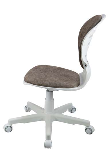 Кресло 1139 FW PL White велюр Bliss 07 шоколад