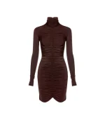 Платье Flana mini, Шоколадное