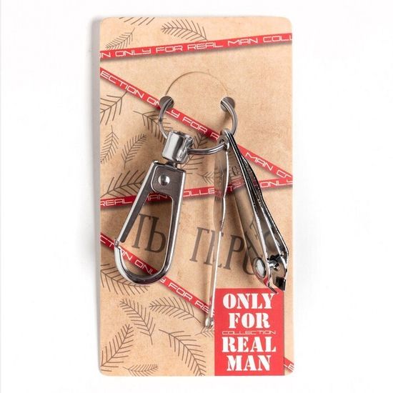 Банный подарочный набор для папы, новогодний, 7 предметов