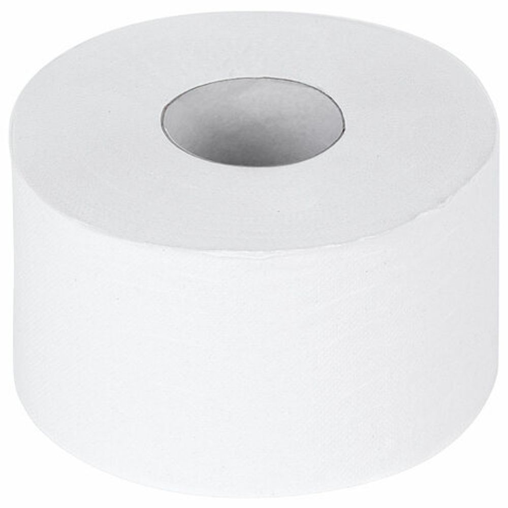 Бумага туалетная 200 м, LAIMA (T2), UNIVERSAL WHITE, 1-слойная, цвет белый, КОМПЛЕКТ 12 рулонов, 111335