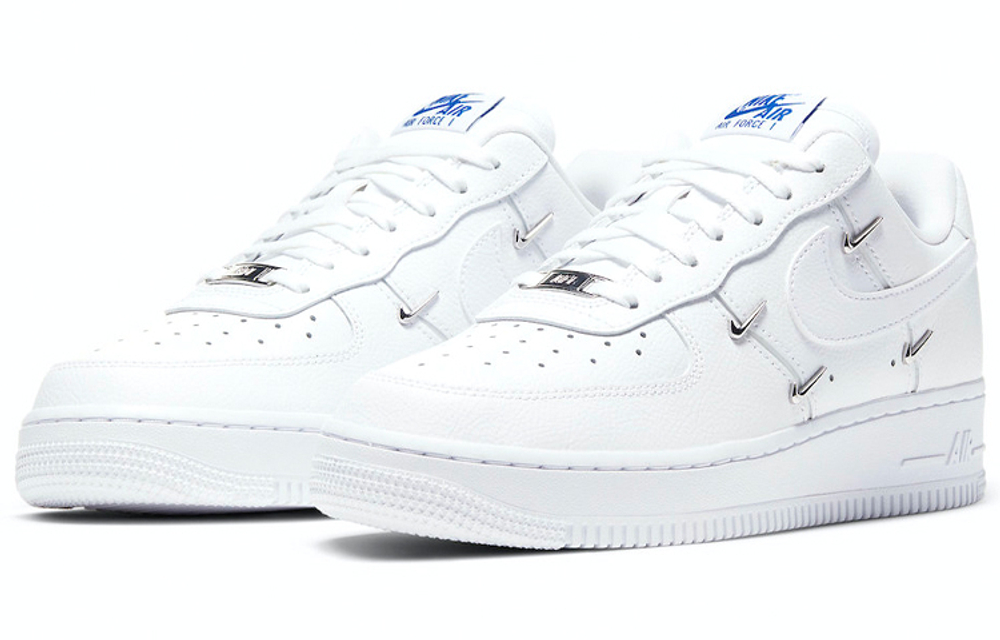 Кроссовки Nike Air Force 1 07 Lx "Chrome Luxe" (Женская размерная сетка)