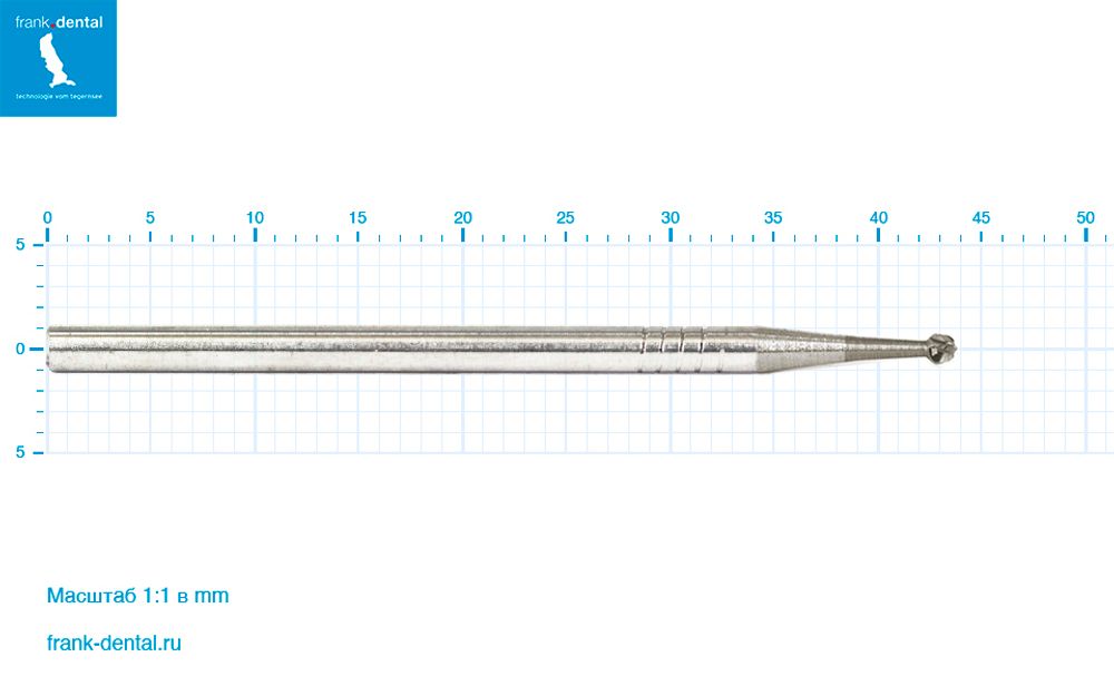 Бор твердосплавный Frank Dental типа HP - C.1.016.HP