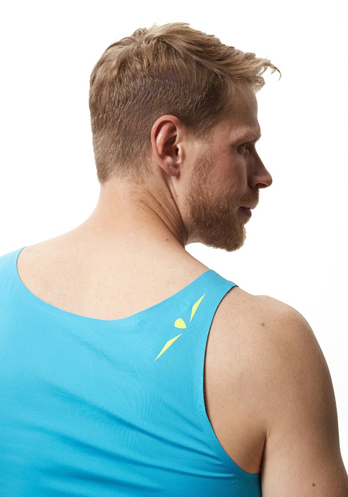 МАЙКА МУЖСКАЯ TOP TANK | SKYBLUE YELLOW