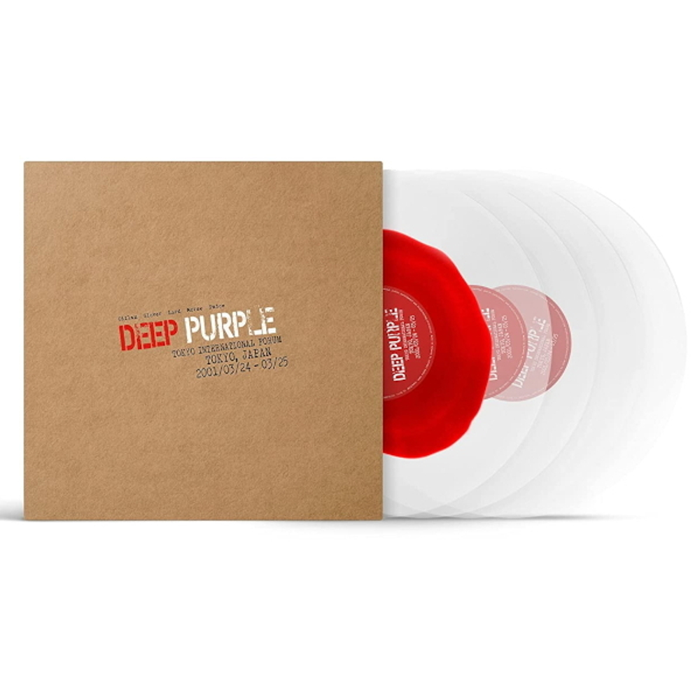 Deep Purple / Live In Tokyo 2001 (Clear Vinyl)(4LP)