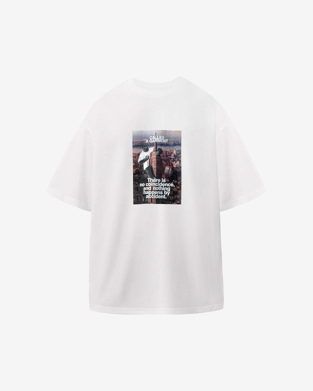 Футболка Called a Garment King Kong молочная