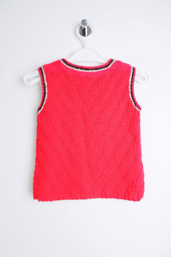 Жилетка вязаная, визуально на 5/6 лет