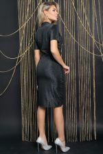Платье Ах, какая женщина! (мерцающий черный) П11687 LT Collection