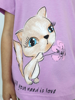 3-42-6 Футболка для девочки