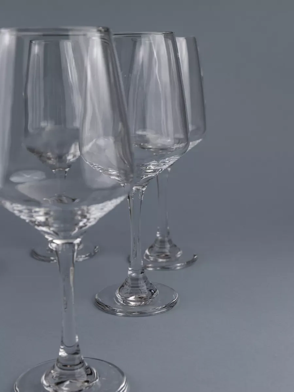 Набор бокалов для вина, 450 мл, 6 шт. прозрачные