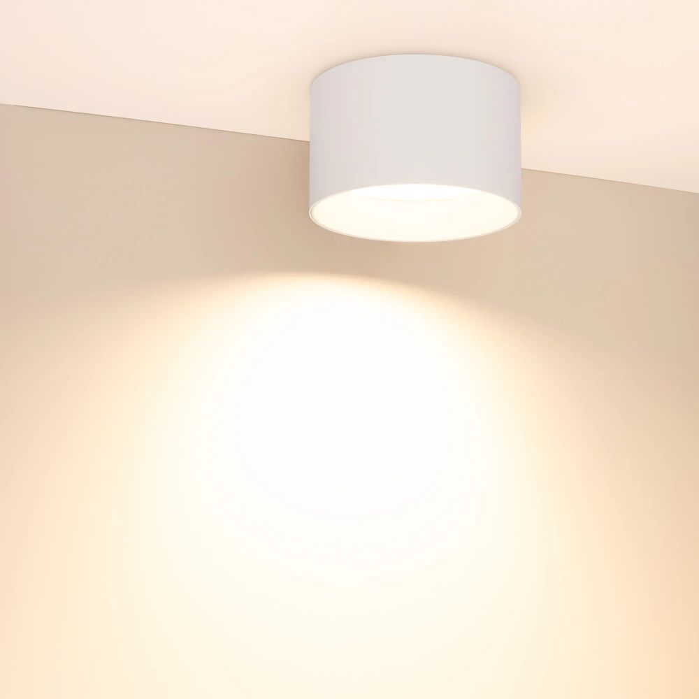 Светильник SP-BISCOTTO-R140-15W Warm3300-MIX (WH, 80 deg, 230V) (Arlight, IP54 Металл, 5 лет) 054917