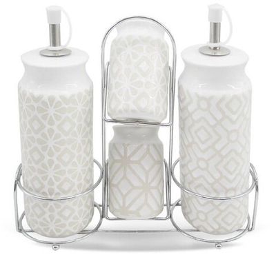 MR-20033-04S Набор для специй 5пр."Pattern"