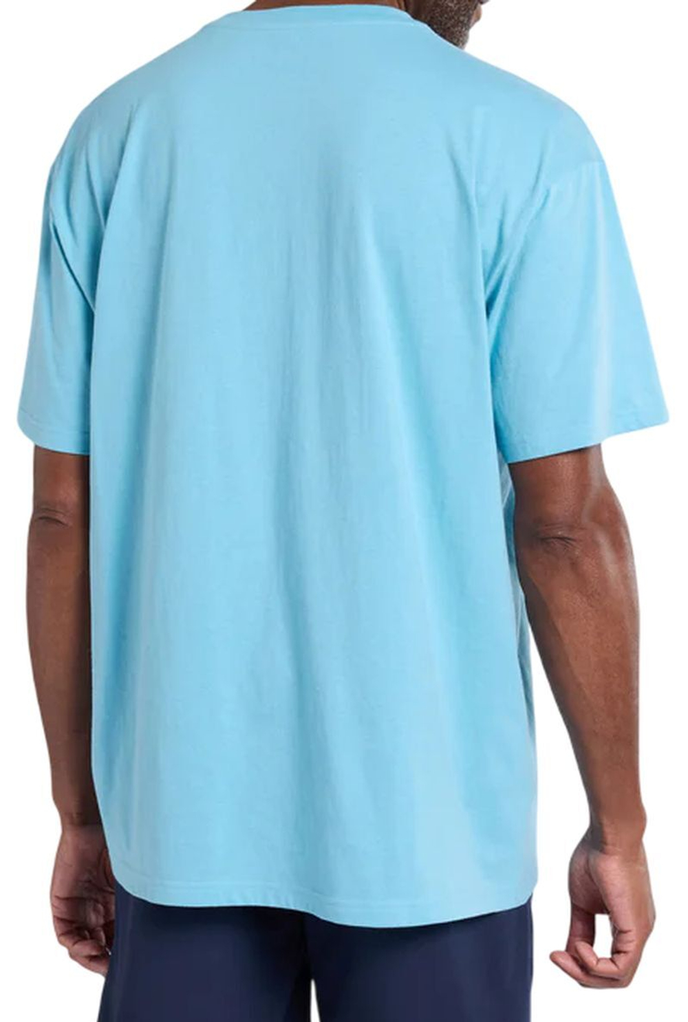 Мужская теннисная футболка Australian Open AO Round Logo Tee - небесный