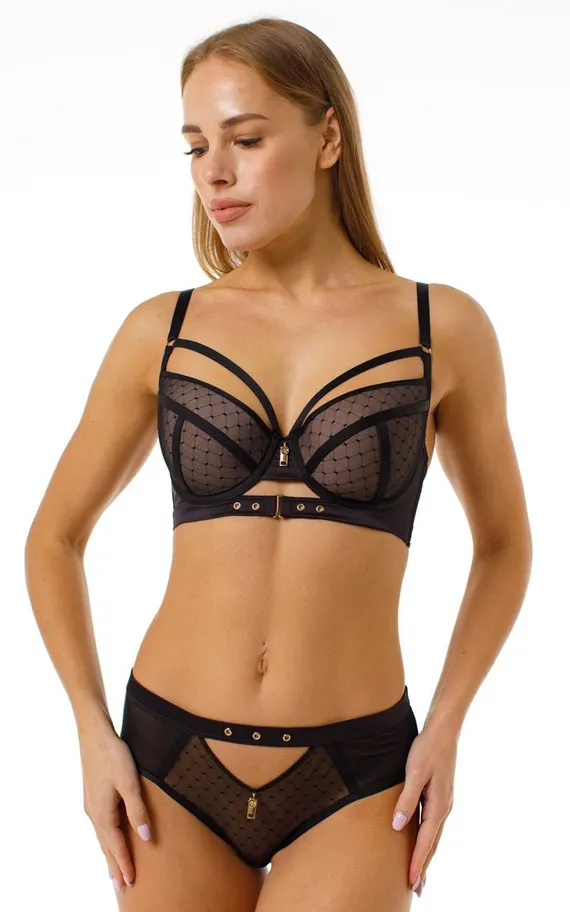 Бюстгальтер на поролоне Metallique 89122