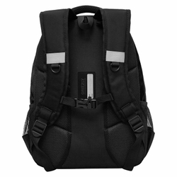 Рюкзак GRIZZLY школьный, анатомическая спинка, 2 отделения, для мальчиков, STYLE, 39х28х20 см, RB-454-1/1